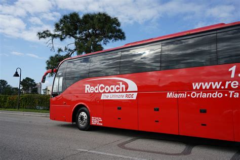 red coach bus company.